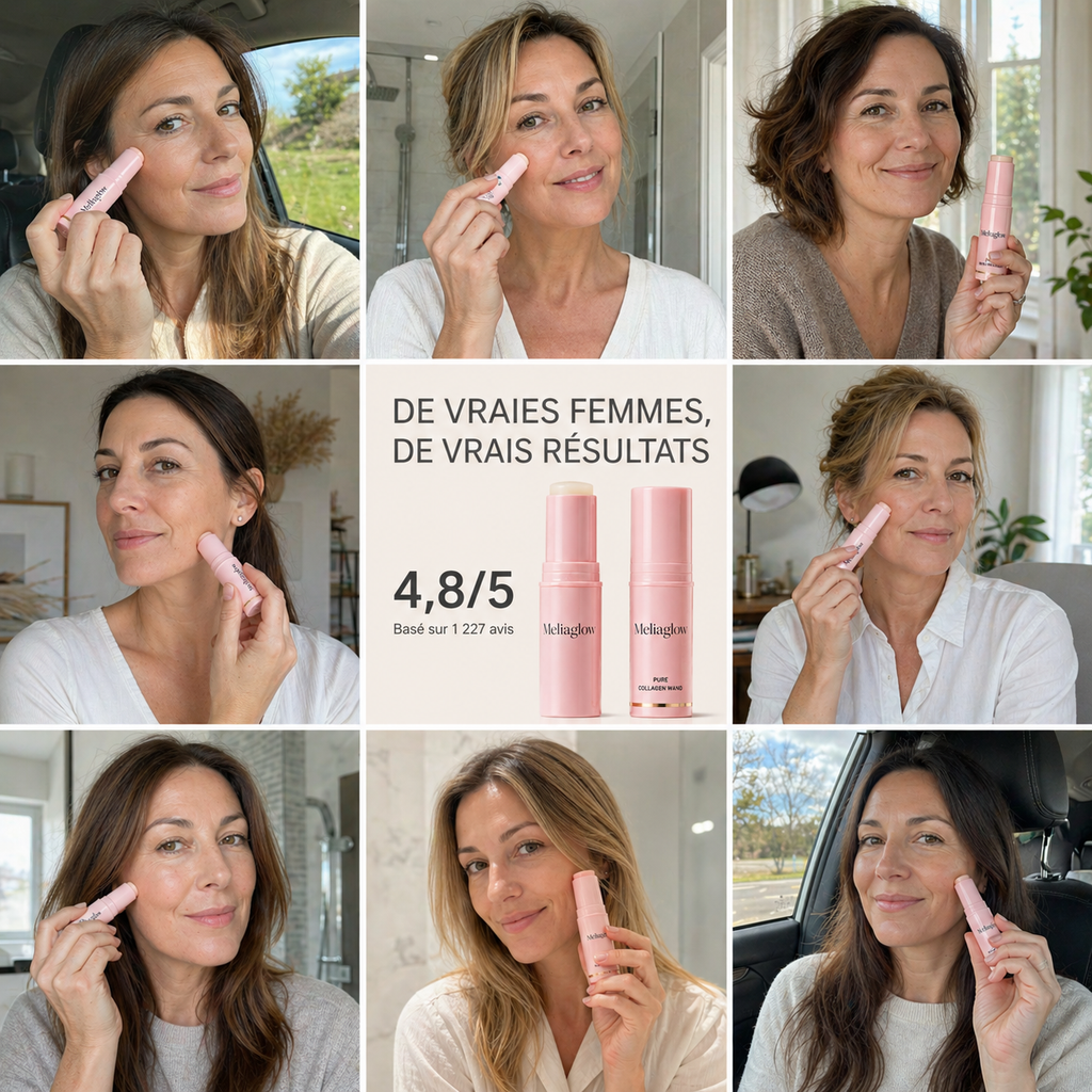 MeliaGlow™ — Peau plus lisse, plus fraîche, plus lumineuse, sans injection